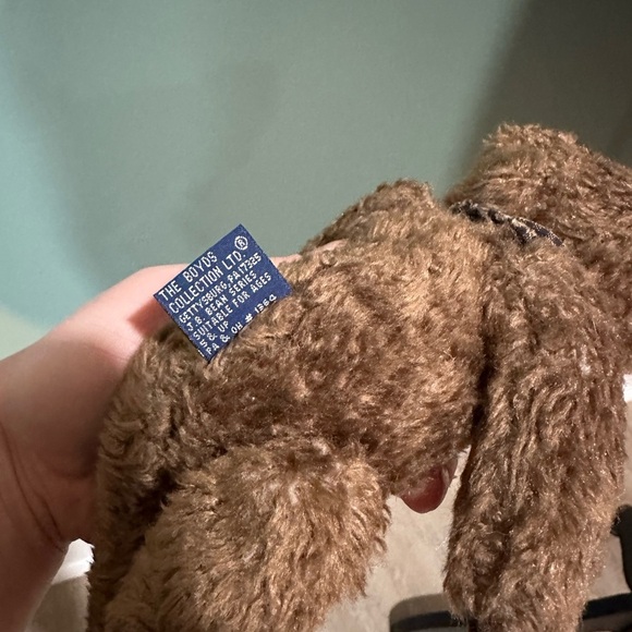 The Boyd’s Collection Ltd Brown Teddy Bear with Bow Tie ❤️🔥 - Picture 5 of 5